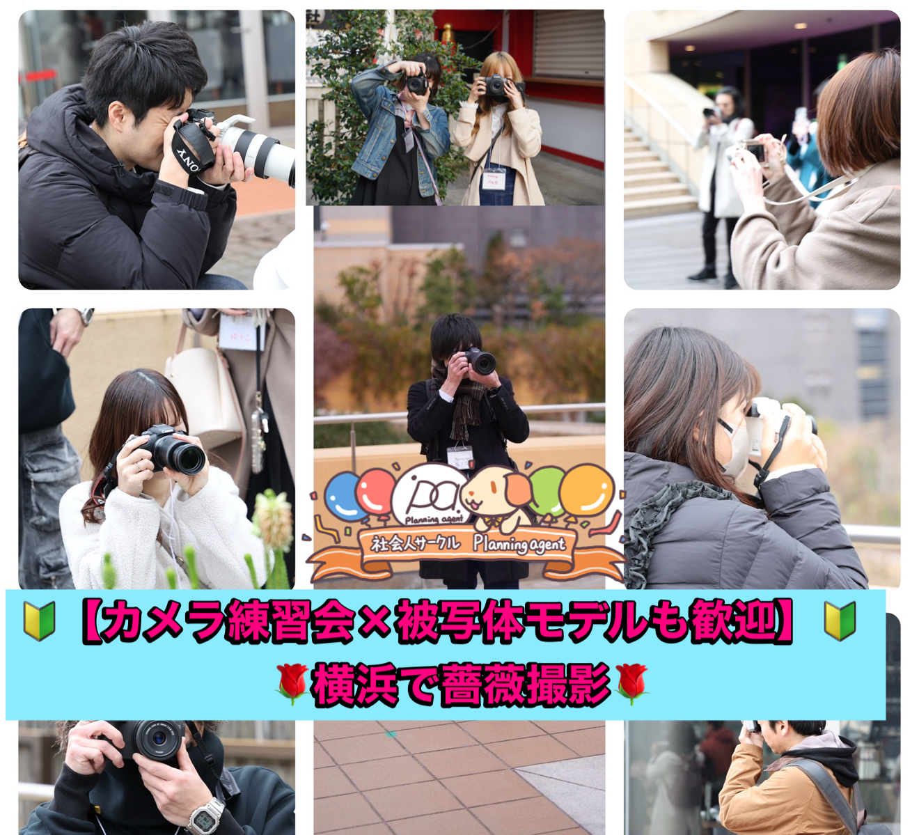 【薔薇撮影】横浜×被写体歓迎！:カメラがメインの企画