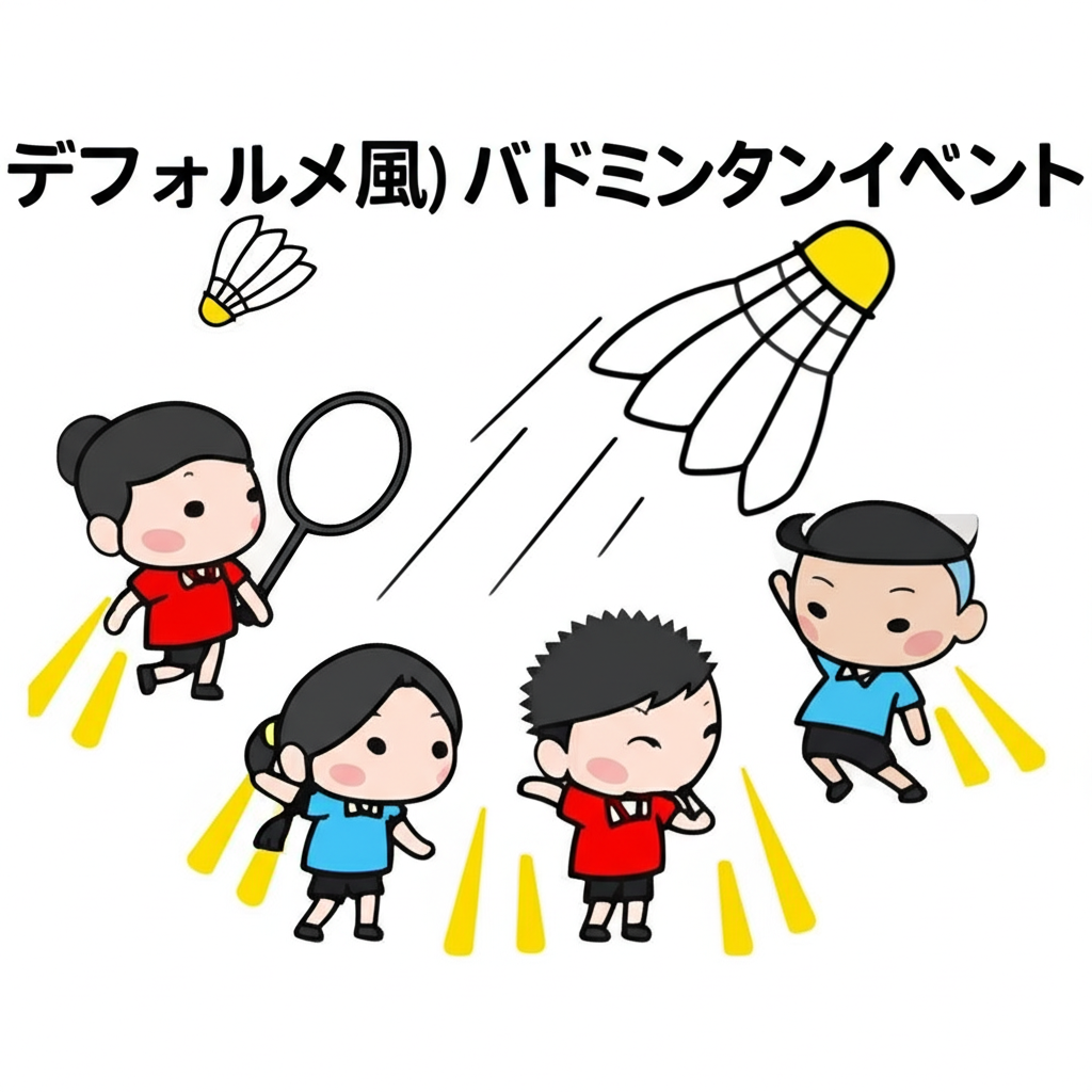 練習ルーティンを見直して、もっとバドを楽しむ！