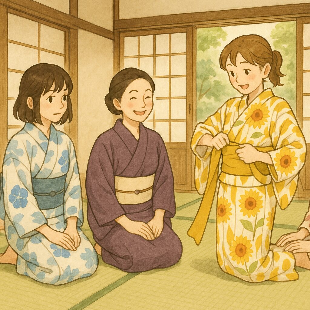 【社会人着物サークル】初心者限定！自分で着る着物！20代30代40代50代幅広くOK