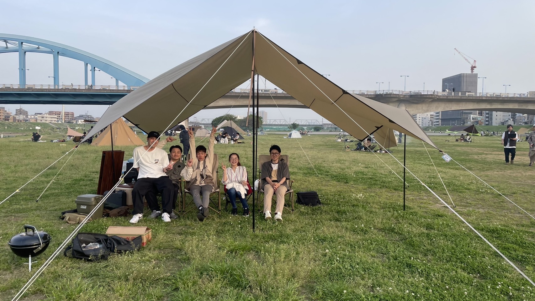 [初心者OK]神奈川県武蔵小杉徒歩10分キャンプ場で焚き火しよう！20代限定のキャンプサークル！